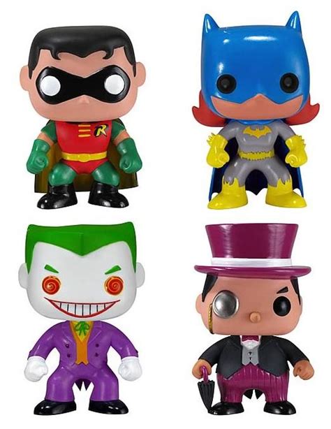 The Blot Says DC Universe Batman Mini Funko Force Vinyl Figures By