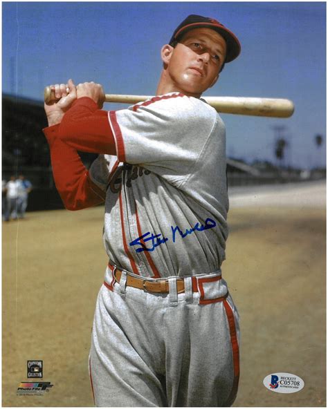 Lot Detail Stan Musial Autographed 8x10 Photo