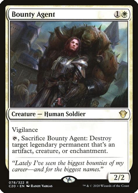 Bounty Agent · Commander 2020 C20 78 · Scryfall Magic The Gathering