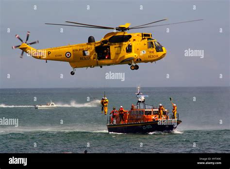 Raf Seaking Search Rescue Helicopter High Resolution Stock Photography