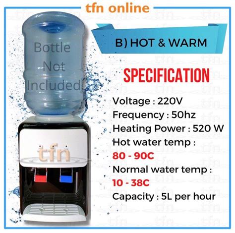 HOT WATER DISPENSER AFK 21W TV Home Appliances Kitchen Appliances Water Purifers