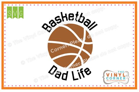 Father Playing Basketball With Son Vector Illustration Decorative