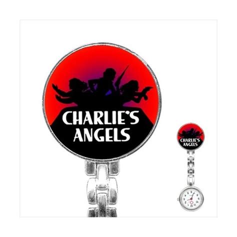 Charlies Angles Stainless Steel Nurses Fob Watch Stars On Stuff