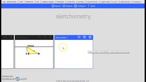 Sketchometry Impostazioni Di Base Youtube