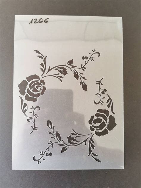 Rose Stencil Wall Decor Home Decor Furniture Painting Sign - Etsy UK