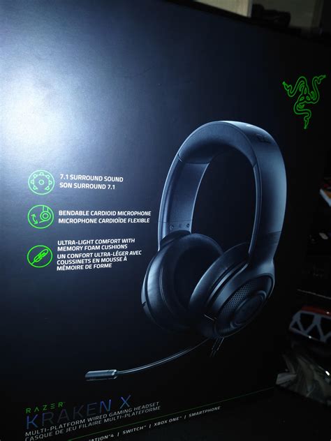 This my first Razer product and Gaming headset that I bought yesterday ...