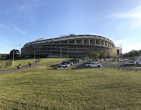 RFK Stadium, home of the Redskins from 1961 to 1996, hosted its final