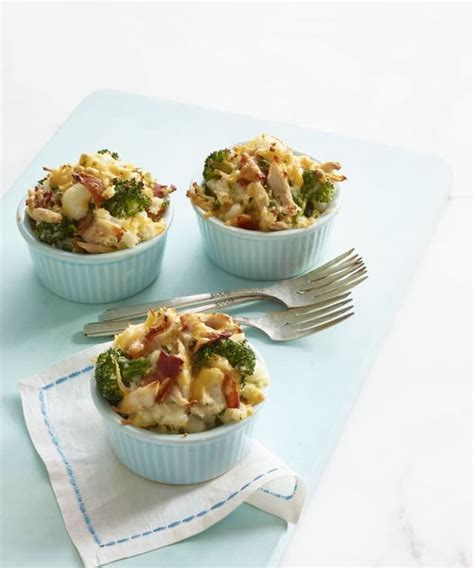 Loaded Cheesy Baked Potato And Chicken Casseroles Punchfork