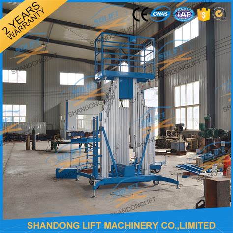 Kg M Movable Aerial Work Platform Lift Hydraulic Safety Work