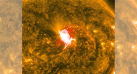 Pagbuga Ng Araw Ng ‘medium Sized Solar Flare Napitikan Ng Nasa Balita