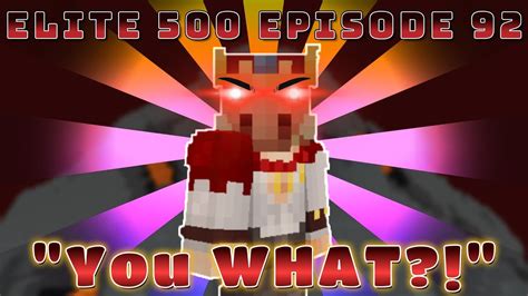 I Betrayed Them Hypixel SkyBlock Road To Elite 500 92 YouTube