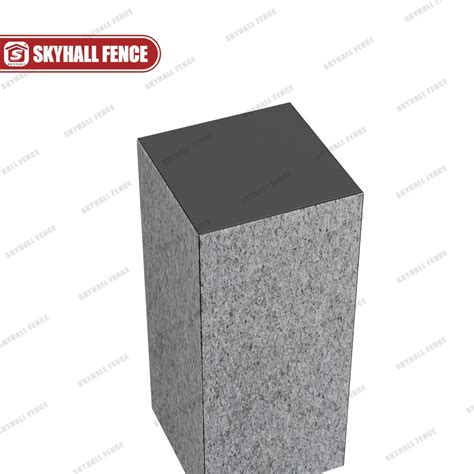 Granite Stone Bollards Natural Granite Cube Bollards China Bollard