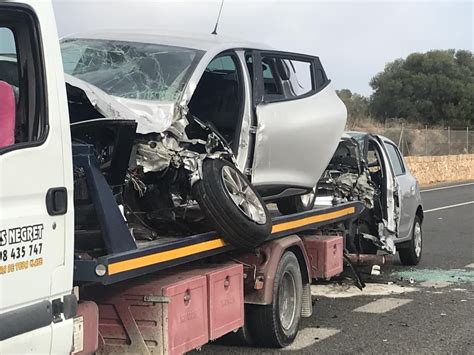 Dos Mujeres Heridas En Una Colisi N Frontal Entre Dos Coches En Sa