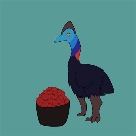 Animation Cassowary Consumes By Spookyspider14 On Deviantart