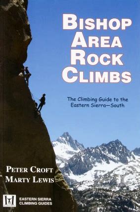 Rock climbing guidebook : Bishop Area Rock Climbs