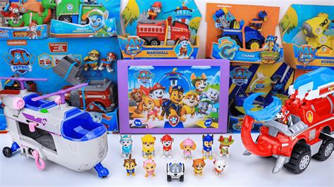 Paw Patrol Unboxing Collection Review Marshallmighty Movie Bulldozer