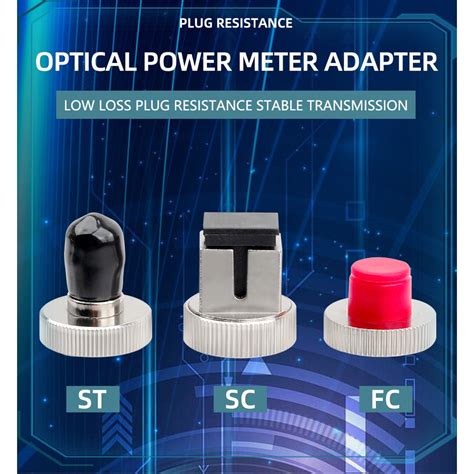 fiber optical power meter adapter scfcst conversion optical power