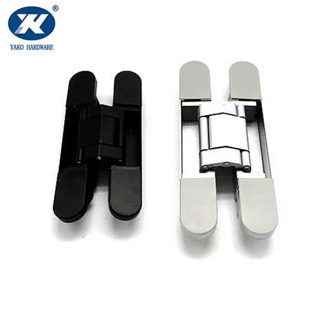 Hidden Cross Hardware Invisible Gate D Adjustable Concealed Hinges