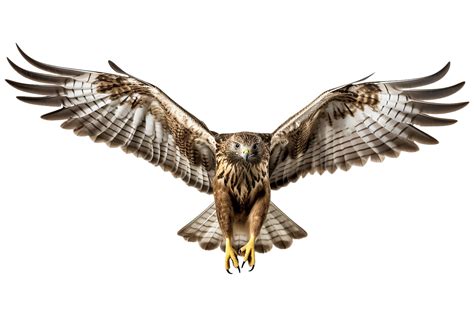 hawk flying. generated ai 32417273 PNG