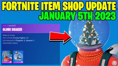 Christmas Skins In January Fortnite Item Shop January Th