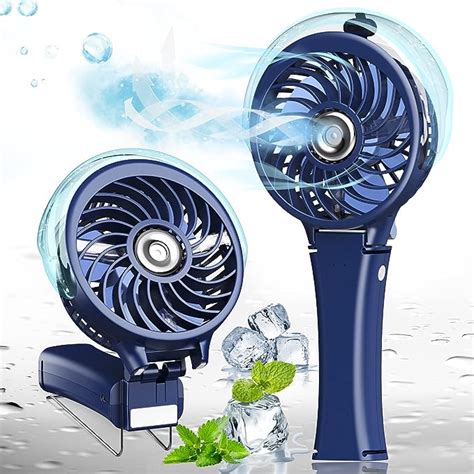 Acryee Mini Ventilateur Brumisateur Portable Ventilateur De Main Avec