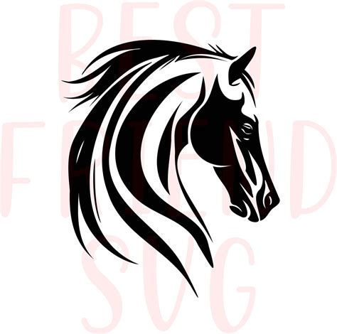 Beautiful Horse Svg File For Cricut And Silhouette Horse Svg Etsy