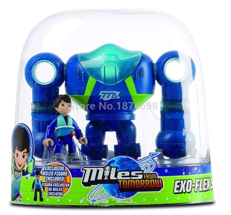 New Miles From Tomorrowland Exo Flex Action Figure Toy Set Kids Toys ...