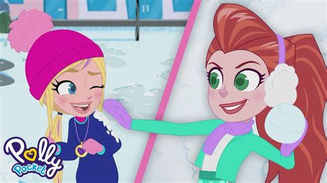 Il neige Polly Pocket en français Dessins animés de Noël YouTube