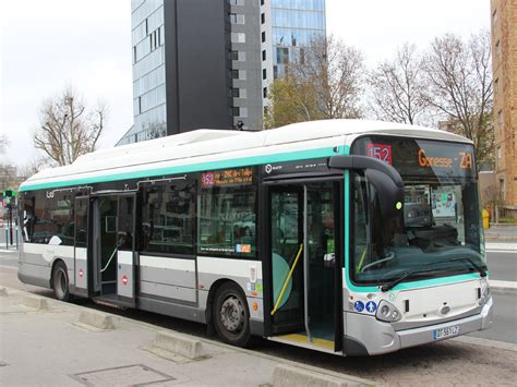 TRANS BUS Photothèque autobus HEULIEZ GX 337 HYB RATP Aubervilliers