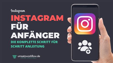 Instagram F R Anf Nger Schritte Anleitung