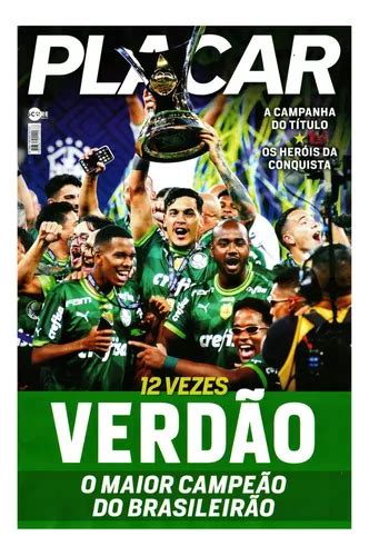 Poster Do Palmeiras Campeão Brasileirão 2023 Placar MercadoLivre