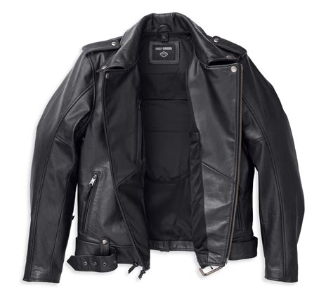 Em Harley Davidson Lederjacke Potomac In Schwarz Im