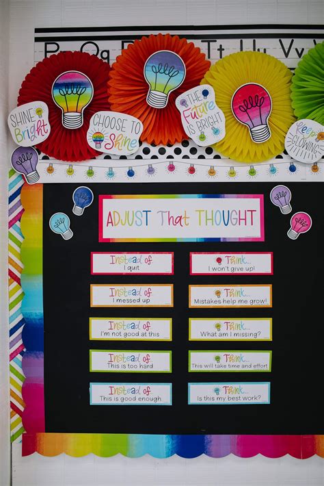 A Rainbow Classroom Makeover Using The Lightbulb Moments Collection By Schoolgirl Style Artofit