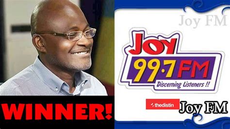 Wow Ken Agyapong Declared Winner By Joy Fm Check Out The Wide Margin