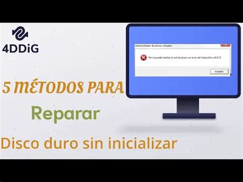 C Mo Inicializar Disco Duro En Windows Nuevo Software Y Hardware