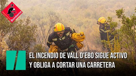 El Incendio De Vall D Ebo Sigue Activo V Deo Dailymotion