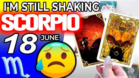 Scorpio ♏️ Im Still Shaking ️😰🔥 I Must Warn You Now 🚨 Horoscope For