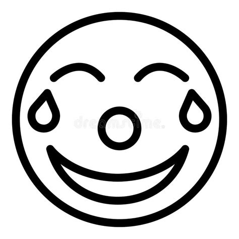 Line Laughing Emoji Stock Illustrations 705 Line Laughing Emoji Stock