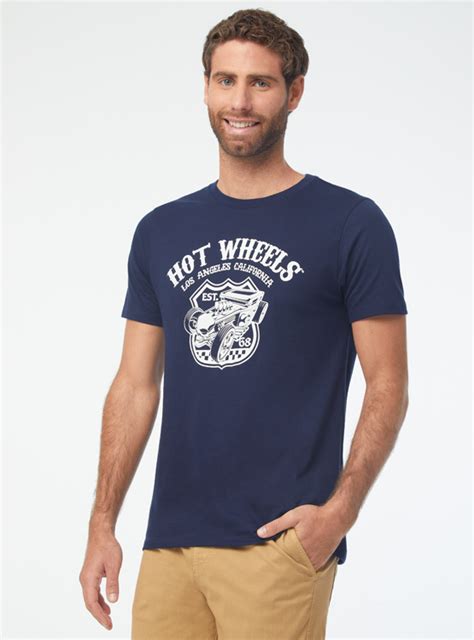 Ripley POLO MANGA CORTA KENNETH STEVENS PARA HOMBRE HOT WHEELS