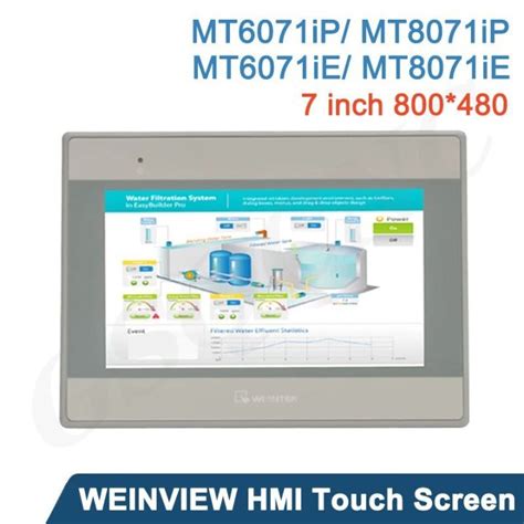 WEINVIEW Mt6071ip Mt8071ip Mt8071ie HMI Touch Screen 7 Inch USB