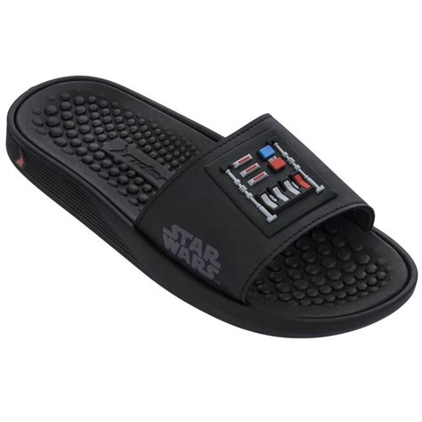 Sand Lia Slide Masculina Grendene Rider Star Wars Preto