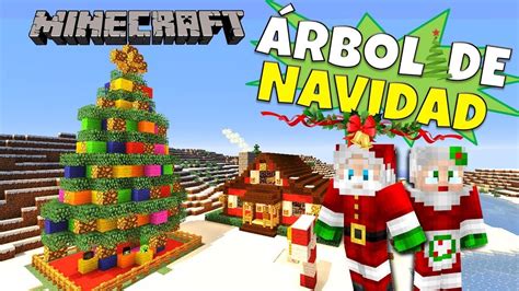 COMO HACER UN ARBOL DE NAVIDAD EN MINECRAFT versión java y bedrock