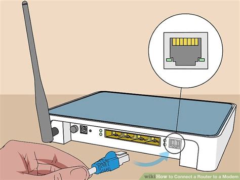 How To Connect A Router To A Modem With Pictures Wikihow