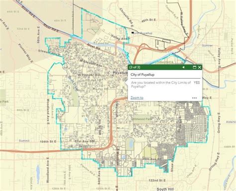 Interactive Web Maps | Puyallup, WA