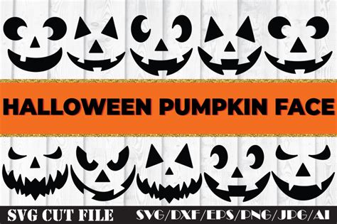 Halloween Pumpkin Face Svg Cut File By Svgsupply Thehungryjpeg