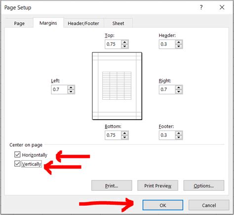 How To Center A Worksheet Horizontally In Excel Printable Computer Tools