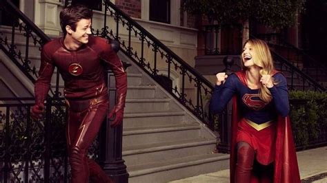 Here's our first look at the Supergirl/Flash crossover - Polygon