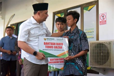 Pemkot Dan Baznas Tebus 529 Ijazah Pelajar SMA SMK Swasta Se Surabaya