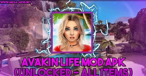 Avakin Life Mod Apk All Unlocked Xp Booster Latest V