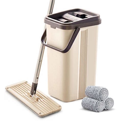 Buy Mwb 12 Microfiber Flat Mop With Squeeze Bucket Online In Pakistan With Same Day Shipping